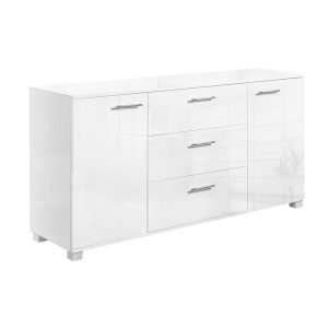 Artiss Buffet Sideboard High Gloss – ZARA White