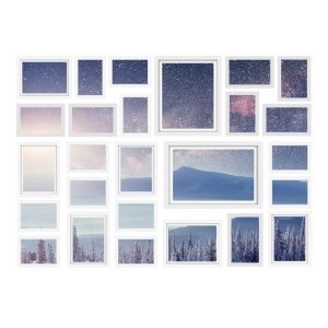 Artiss Photo Frames Art Holder 26PCS 8×10″ 5×7″ 4×6″ 3.5×5″ White