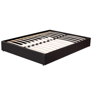 PU Leather Queen Bed Ensemble Frame