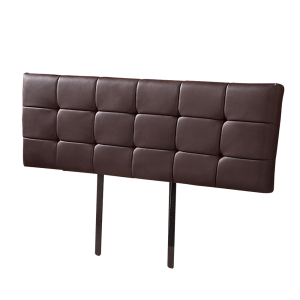 PU Leather King Bed Deluxe Headboard Bedhead – Brown