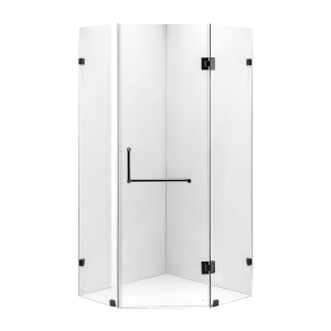 900 x 900mm Frameless 10mm Glass Shower Screen By Della Francesca