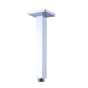 Shower Head Arm Wall Connector Square Bathroom Rainforest ShowerHead