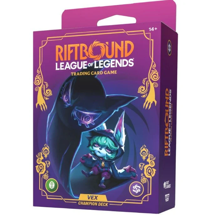 Riftbound: League of Legends TCG Champion Deck Vex (Approx 08/05/26)