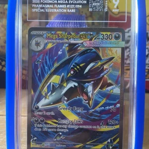 Mega Sharpedo ex #127 TAG 9 Pokemon TCG phantasmal flames