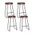 Artiss 4x Bar Stools Tractor Seat 75cm Black