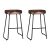 Artiss 2x Bar Stools Tractor Seat 65cm Black