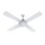 Devanti 52” Ceiling Fan AC Motor w/Light w/Remote – White