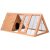 i.Pet Rabbit Hutch 119cm x 51cm x 44cm Chicken Coop Large Run Wooden Cage Outdoor