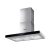 Devanti 900mm Range Hood 90cm Rangehood Glass Stainless Steel