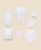 6PC Essentials Pack – Pure White – 0 to 3months