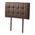 PU Leather Single Bed Deluxe Headboard Bedhead – Brown