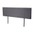 Linen Fabric King Bed Headboard Bedhead – Grey