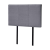Linen Fabric Single Bed Headboard Bedhead – Grey