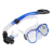 Adult Snorkeling Swimming Diving Mask & Snorkel – Quality Tempered Glass