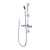 Hand Held Shower Rail Soap Dish Bathroom Set